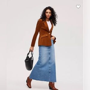 NWT Joe’s Jeans Corduroy Blazer/Jacket in Roasted Brown